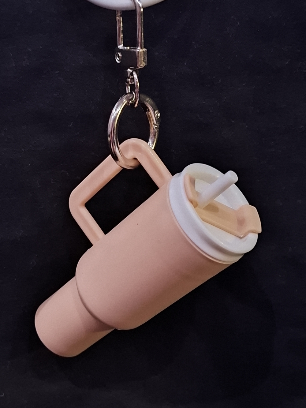 Minu Pink Tumbler Keychain